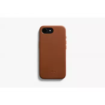 Bellroy usnjen ovitek za iPhone 16e, rjav