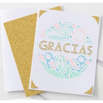 Cricut Glitter Gel Pens za rezalnik, mešane barve, gel črnilo – 0,8 mm, 12 kosov
