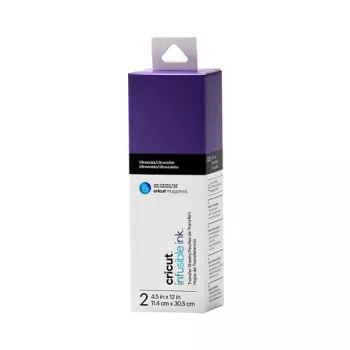 CRICUT Infusible Ink Transfer Sheets 11,4 x 30,5 cm Ultraviolet (2 lista)