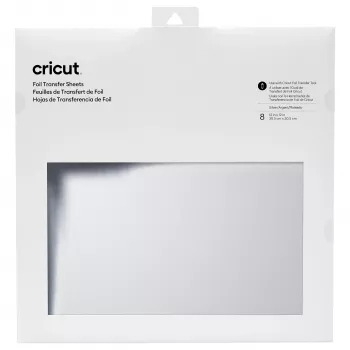 Cricut prenosni vinilni list 30,5 cm x 30,5 cm srebrn metalik sijaj