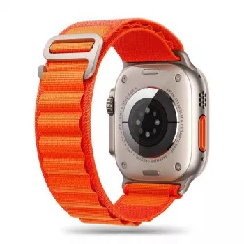 Tech-Protect Nylon Pro Sport Loop za Apple Watch 4 / 5 / 6 / 7 / 8 / SE / Ultra (42 / 44 / 45 / 49mm) oranžen