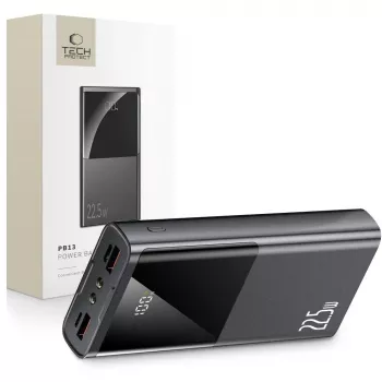 TECH-PROTECT PB13-22.5W prenosna baterija 20000mAh, siva