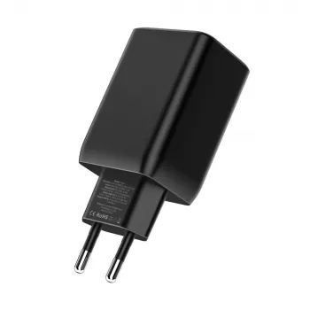 TECH-PROTECT C65W 3-portni omrežni polnilnik PD 65W / QC3.0, bel