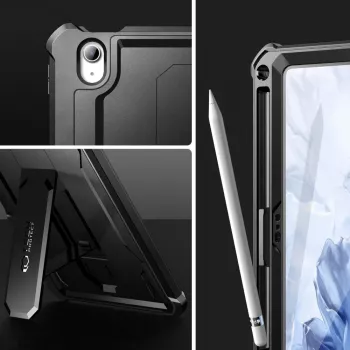 Tech-Protect Kevlar Pro ovitek za iPad 10.9 (10. gen., 2022) / iPad 11 (2025), črn