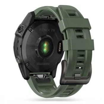 TECH-PROTECT ICONBAND Garmin Fenix 5 / 6 / 6 Pro / 7 army green silikonski pašček