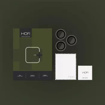 HOFI CamRing Pro+ zaščita za leče fotoaparata za iPhone 14 Pro / 14 Pro Max, črna
