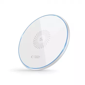 TECH-PROTECT QI15W-C1 brezžični polnilnik 15W bel