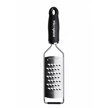 Microplane Gourmet strgalo zelo grobo črno