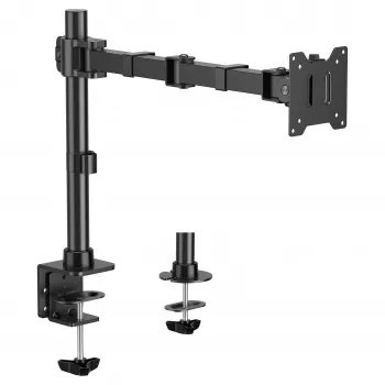 Equip namizno držalo 17-32/1TFT 360° višinsko nastavljivo 20 kg črno