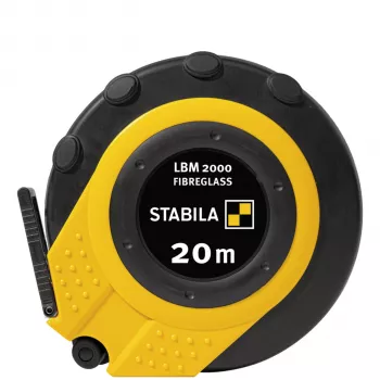 STABILA LBM 2000 merilni trak iz steklenih vlaken v zaprtem ohišju 20 m