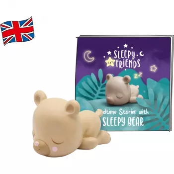 TONIES Sleepy Friends – pravljice za lahko noč s Sleepy Bear (zvočna knjiga, angleški jezik)