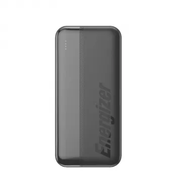 Energizer Max 20000mAh 15W prenosna baterija z 2x USB-C in 1x USB-A, črna