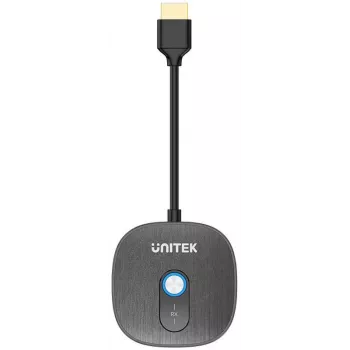 Unitek dodatni brezžični HDMI sprejemnik za oddajnik V1711A, črn