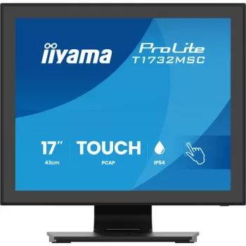 IIYAMA ProLite T1732MSC-B2S 17-palčni PCAP monitor na dotik, 1280x1024, TN LED, 10-točkovni multi-touch, črn