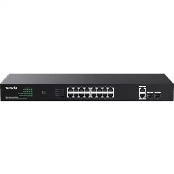 Tenda TEG1120P-16-250W neupravljano PoE+ stikalo 18-Port Gigabit 2 SFP 250 W