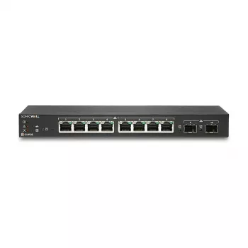 SonicWall stikalo SWS12-8 - upravljano Gigabit Ethernet stikalo - 8 x 10/100/1000 + 2 x Gigabit SFP - namizno