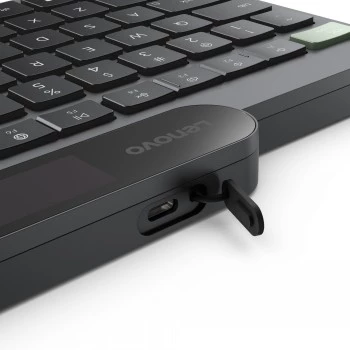 Lenovo samopolnilna Bluetooth tipkovnica nordijska (finsko/švedsko) Storm Grey