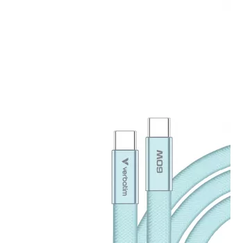 Verbatim Sync & Charge USB-C na USB-C 60W 120cm moder