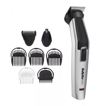 BaByliss 8-v-1 titanov, srebrno-črn, nikelj-metalhidrid (NiMH)