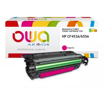 Armor OWA kartuša s tonerjem, združljiva s HP CF453A magenta High Yield 10500 strani
