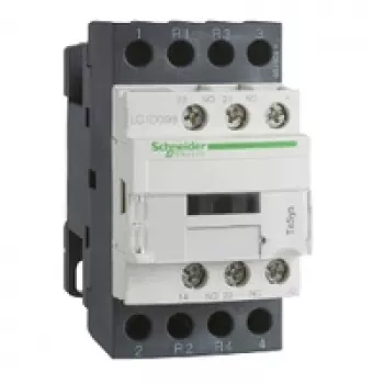 APC Schneider Electric LC1D128P7 TeSys D kontaktor, 3-polno, 12 A, 230 V AC, 1 NO + 1 NC pomožni kontakt