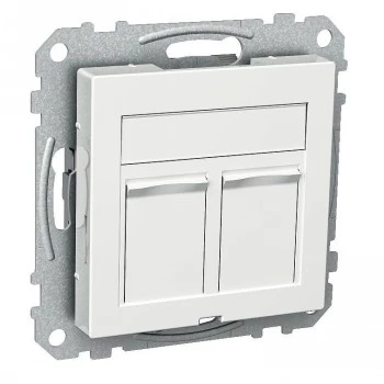 Schneider Electric podatkovni priključek Actassi S-One Cat6A STP RJ45 bel