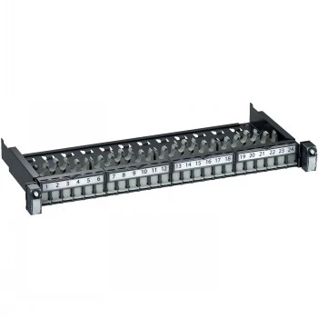 Schneider Electric Actassi 19-C patch plošča drsna Evo 19 1U 24-Port S-One STP Cat6