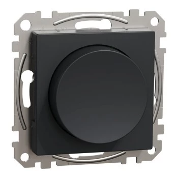 Schneider Electric Multiwire rotacijski LED dimmer 200W antracit