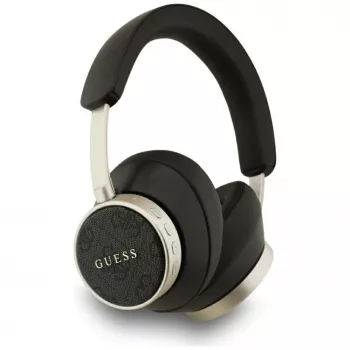 Guess 4G Classic Logo brezžične naglavne Bluetooth slušalke - črne