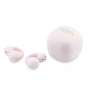 GUESS Mini Classic brezžične slušalke odprtega ušesa roza