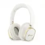 Guess Bluetooth ENC Rectangle Metal Script naglavne slušalke bele