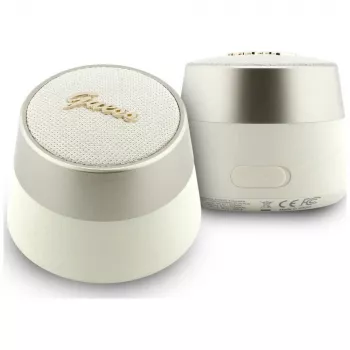 GUESS Bluetooth zvočnik 5W Script MetalLogo zlat