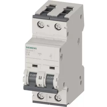 Siemens 5SY45107 MCB 1+N pol C 10A 10kA 230V odklopnik na DIN letev