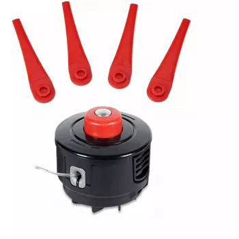 EINHELL Power X-Change akumulatorska kosilnica za travo GE-CT 18/25-1 Li-Solo, 18V (rdeče-črna, brez akumulatorja in polnilnika)