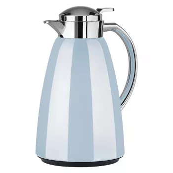 EMSA CAMPO termovka, 1 liter, svetlo modra / nerjavno jeklo, QUICK TIP zapiranje