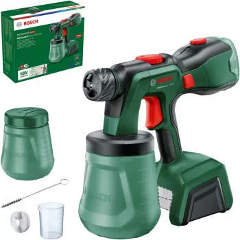 Bosch AdvancedSpray 18V-500 akumulatorska pištola za barvanje (osnovna enota, zelena, POWER FOR ALL ALLIANCE)