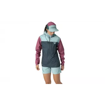 SALEWA Dynafit Traverse 3L ženska jakna, Cinder/Cloud Blue, XS