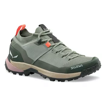 Salewa Puez 2 Knit Ptx nizki pohodniški čevlji za ženske - Shadow/Olive, velikost 39