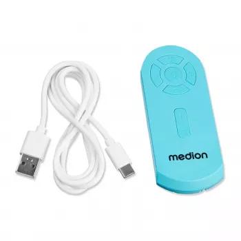 MEDION LIFE Camping Fan E10 TF (MD 12065) siva/modra