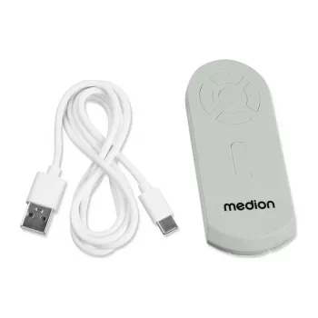 MEDION LIFE Camping Fan E10 TF (MD 12065) siva/bela