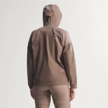 adidas TERREX Xperior 2,5L Hybrid Primeknit Climaproof jakna, Trace Brown, ženska, velikost M