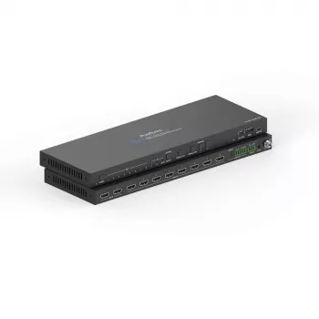 PureLink 2x8 razdelilnik HDMI 2.1 – 48 Gbit/s s skalirnikom in razstavljanjem zvoka