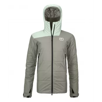 Ortovox Swisswool Zinal Jacket ženska jakna - Green Sage, velikost L