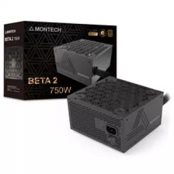 Montech BETA 2 80 PLUS Bronze napajalnik, ATX 3.1 - 750 Watt, črn