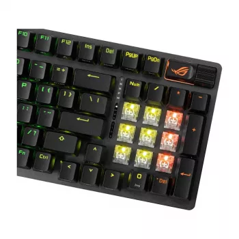 ASUS ROG Strix Scope II 96 Wireless igralna tipkovnica francoska razporeditev črna