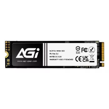 AGI TECHNOLOGY 1TB M.2 NVMe PCIe Gen3 x4 interni SSD (AGI1T0GIMAI298-CB)