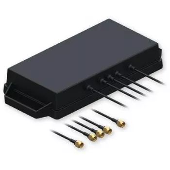 Teltonika 5G/GNSS kombinirana antena s SMA konektorji - 3m kabel - črna