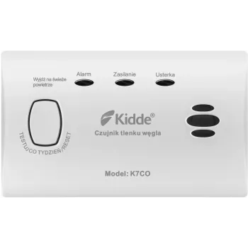 Kidde K7CO javljalnik ogljikovega monoksida z digitalnim LCD zaslonom
