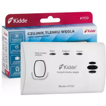 Kidde K7CO javljalnik ogljikovega monoksida z digitalnim LCD zaslonom