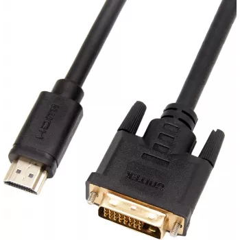 UNITEK dvosmerni kabel HDMI na DVI-D 2m, črn